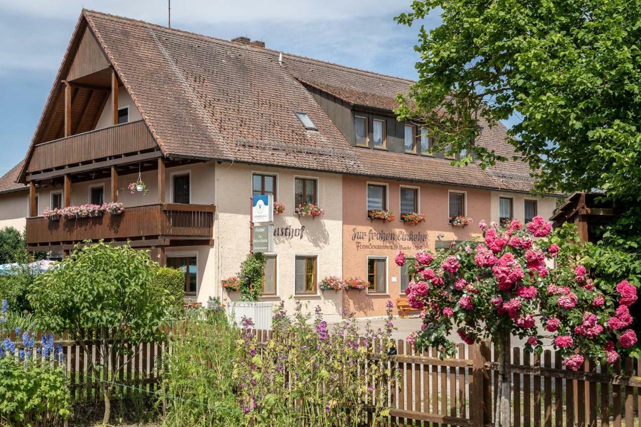 Gasthof Zur Frohen Einkehr Reichardsroth Dış mekan fotoğraf